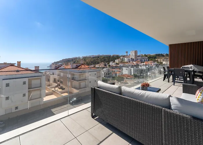 T3 Mar De Prata Апартаменты Назаре