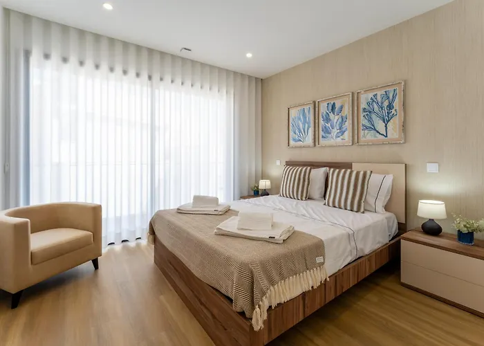 T3 Mar De Prata Апартаменты Назаре